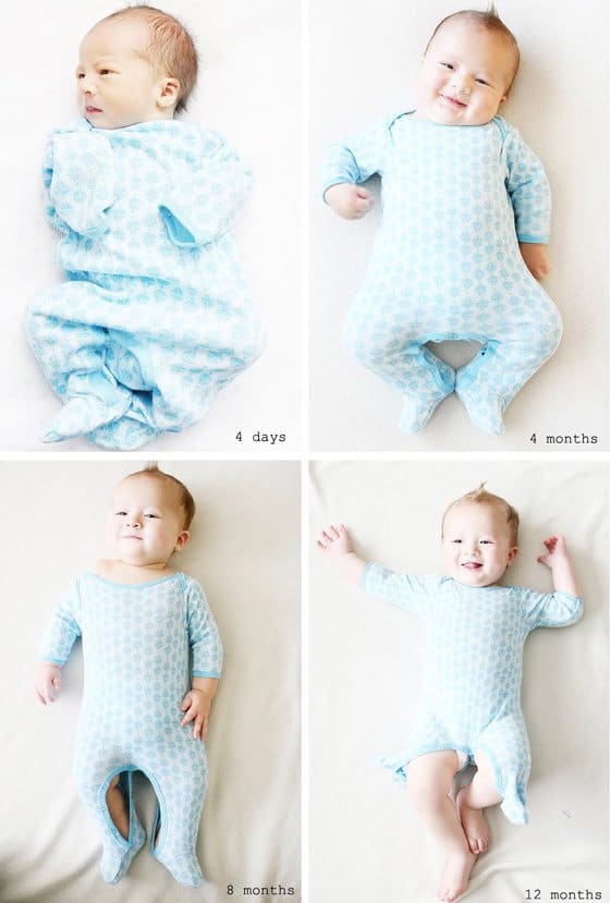 Baby's 1st Year: Creative Monthly Baby Photo Ideas - Daily Mom