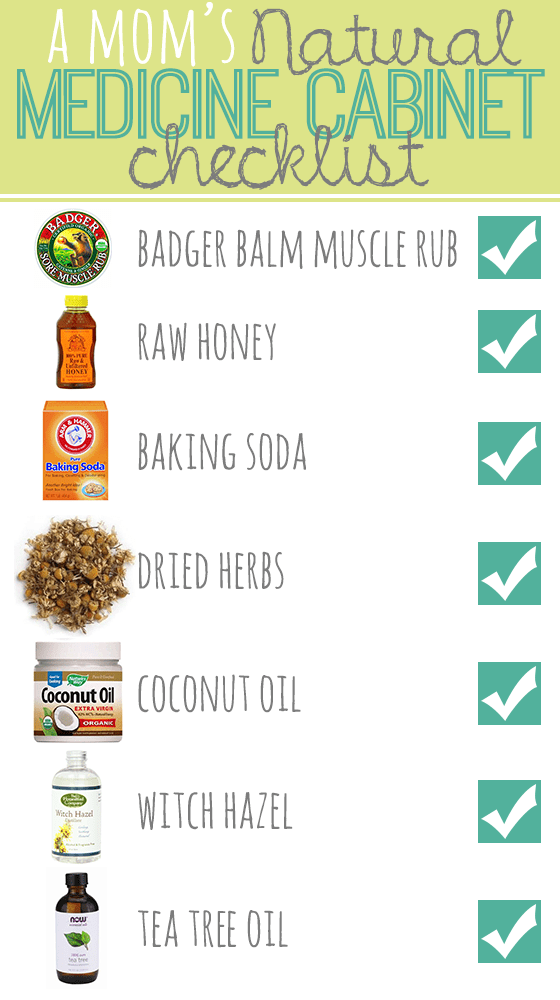 A Mom's Natural Medicine Checklist Daily Mom