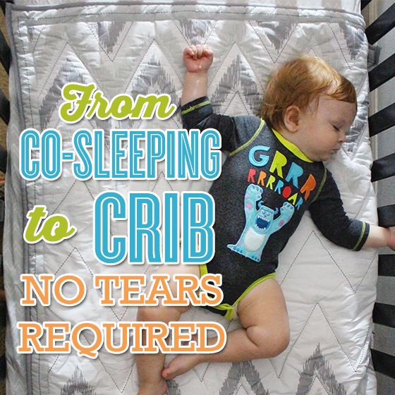 From Co Sleeping To Crib No Tears Required The Blog Box