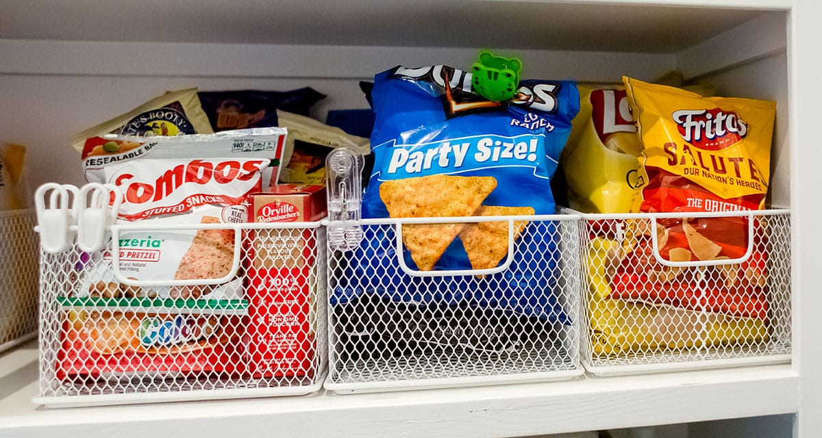 Pantry and Snack Storage Ideas - Mom 4 Real