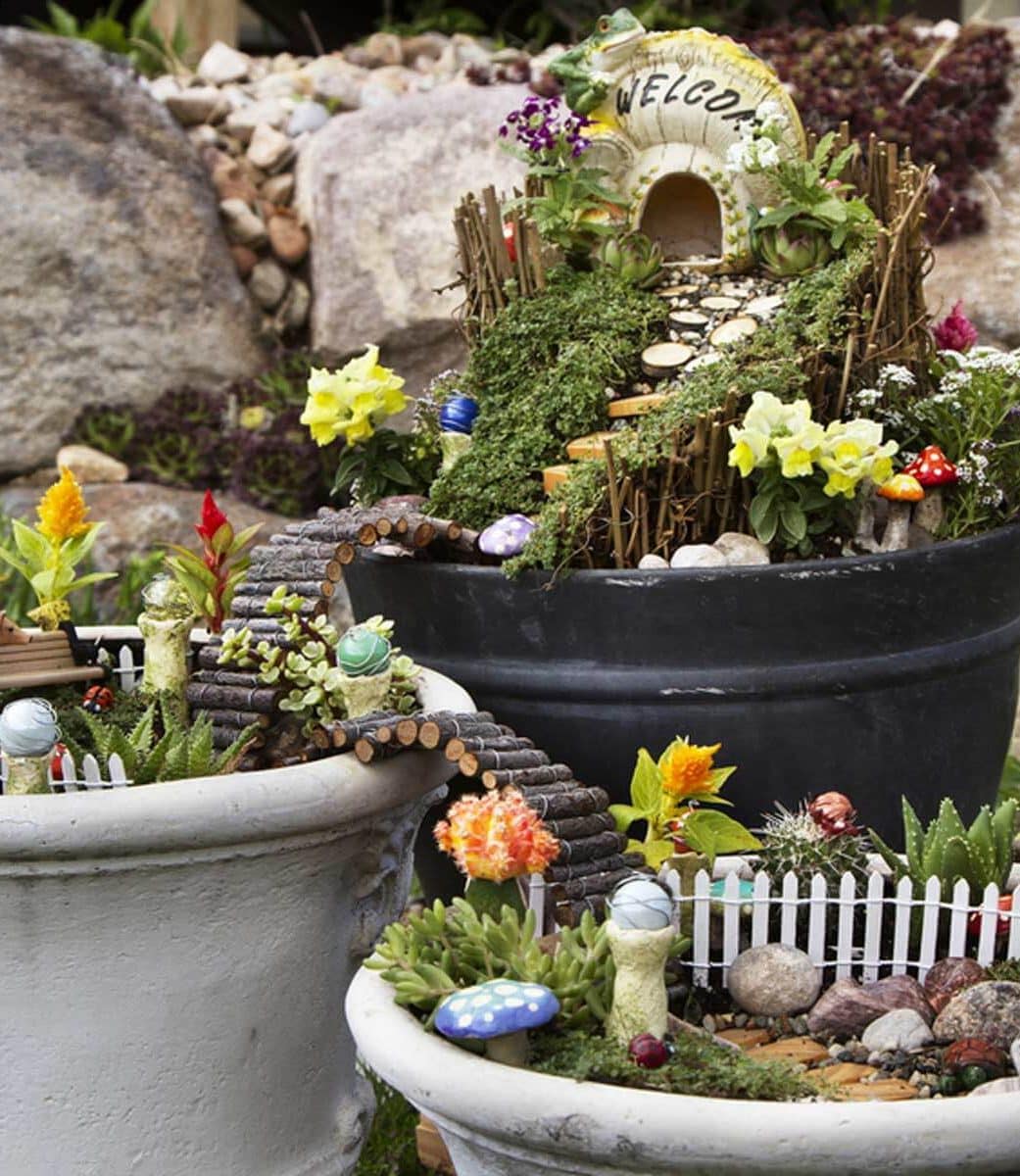 Magical Homemade Fairy Garden Ideas