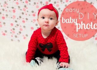 Easy Diy Baby Photo Setup