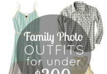 Family Photo Outfits For Under $200