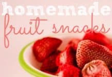 Toddler Eating: Homemade Fruit Snacks