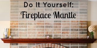 Diy: Fireplace Mantle