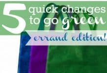 5 Ways To “go Green” Without Changing Your Lifestyle: Errand Edition
