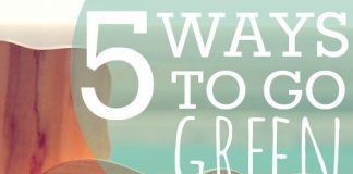 5 Ways To Go Green Baby Edition
