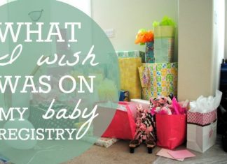 What I Wish Was On My Baby Registry