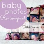 Stitchtagram: Your Baby's Photo On A Pillow