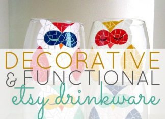 Decorative And Functional Etsy Drinkware