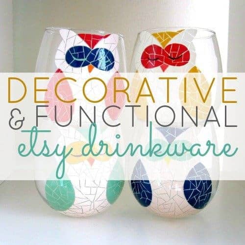 Decorative And Functional Etsy Drinkware