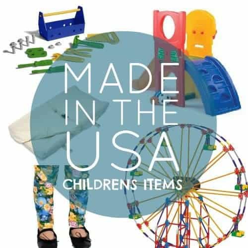 Made In The Usa Childrens Items