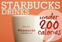 Starbucks Drinks That Won't Ruin Your Diet