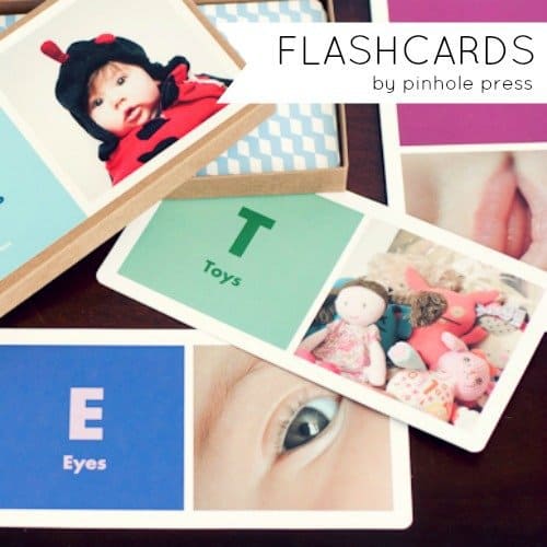 Flashcards Pinhole Press Slide