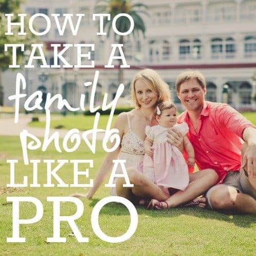 How To Take A Family Photo Like A Pro