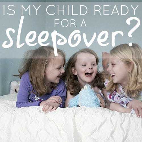 Is My Child Ready For A Sleepover