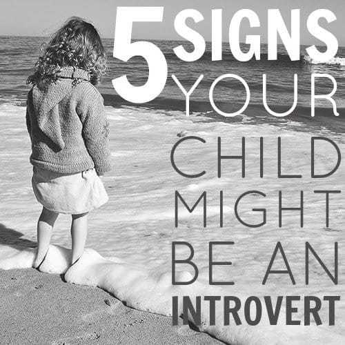 5 Signs Your Child Might Be An Introvert
