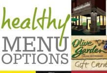 Healthy Menu Options