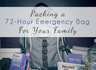 Packing A 72-hour Emergency Bag For Your Family