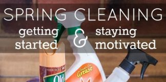 Spring Cleaning: Getting Started And Staying Motivated