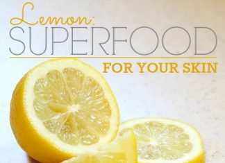 Lemon Superfood For Your Skin
