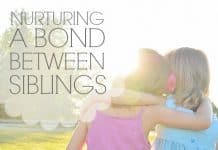 Nurturing A Bond Between Siblings