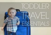 Toddler Travel Essentials
