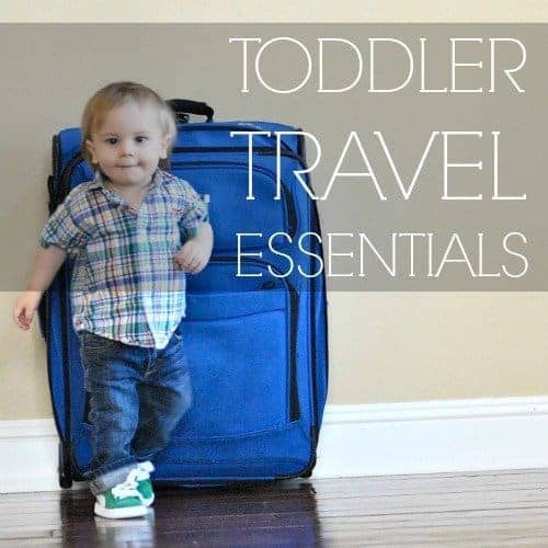 Toddler Travel Essentials
