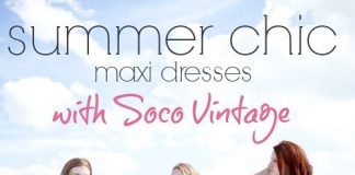 Summer Chic Maxi Dresses With Soco Vintage