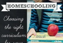Homeschooling Choosing The Right Ciricculum For Your Family