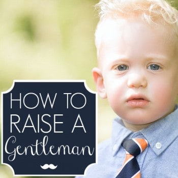 How To Raise A Gentleman » Read Now!