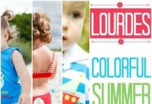 Lourdes: Colorful Summer Style Lourdes Colorful Summer Style