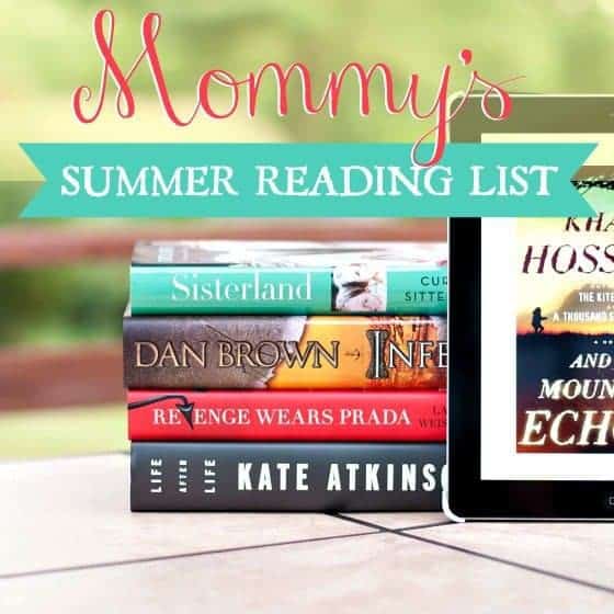 Mommys Summer Reading List