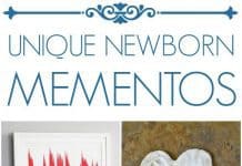 Unique Newborn Mementos