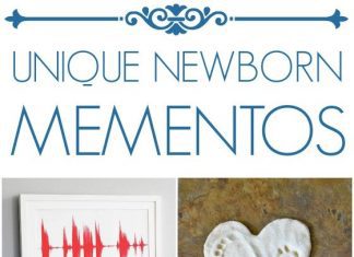 Unique Newborn Mementos