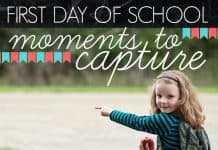 First Day Of School Moments To Capture