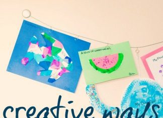 Creative Ways To Display Kids Artwork