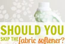 Should You Skip The Fabric Softener