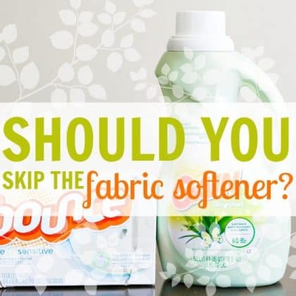 Should You Skip The Fabric Softener? » Read Now!