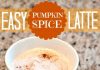 Easy Pumpkin Spice Latte