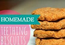 Homemade Teething Biscuits