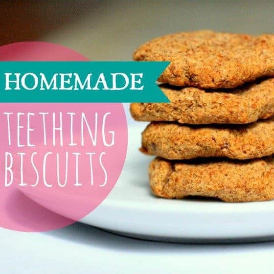 Homemade Teething Biscuits
