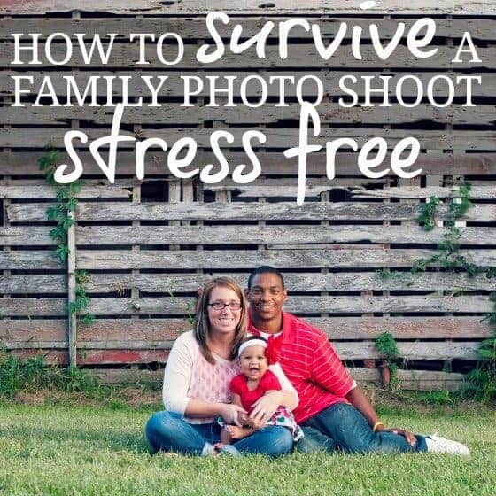 How To Survive A Family Photo Shoot Stress Freee