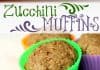 Cinnamon Zucchini Muffins