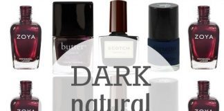 Dark Natural Nail Polish For Fall
