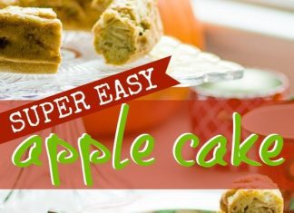 Super Easy Apple Cake