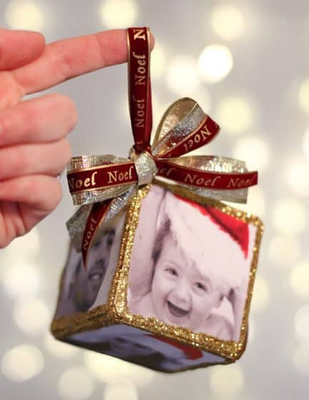 DIY Photo Cube Ornament » Read Now!