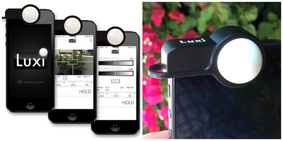 Luxi Light Meter By Extrasensory Devices Collage