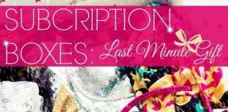 Subscription Boxes Last Minute Gift