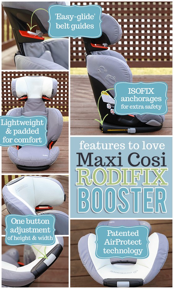 Car Seat Guide: Maxi-Cosi RodiFix Booster 10 Daily Mom, Magazine for Families